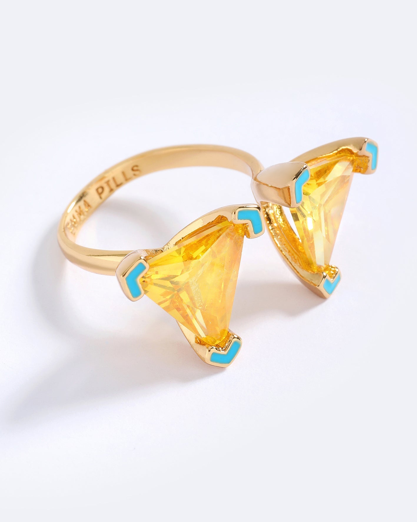 Emma Pills double ring enamel coated