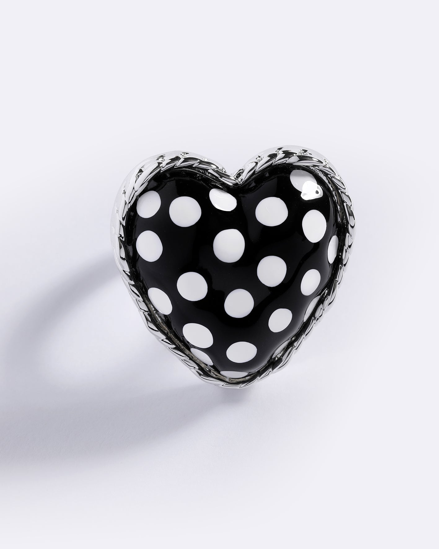 POLKA HOT HEART RING