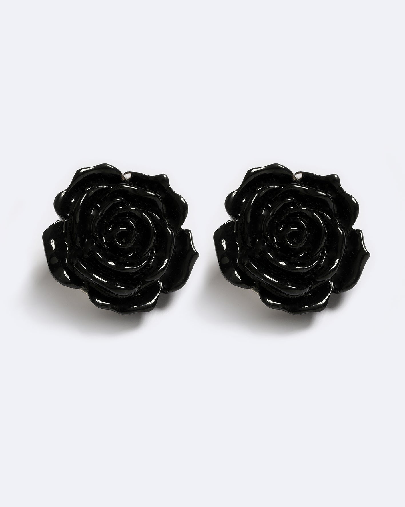 Rose Noir Earrings